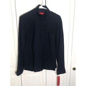 Vintage Burns Womens Lightweight Jacket Size 8 Eggplant Rayon/Wool/Spandex USA